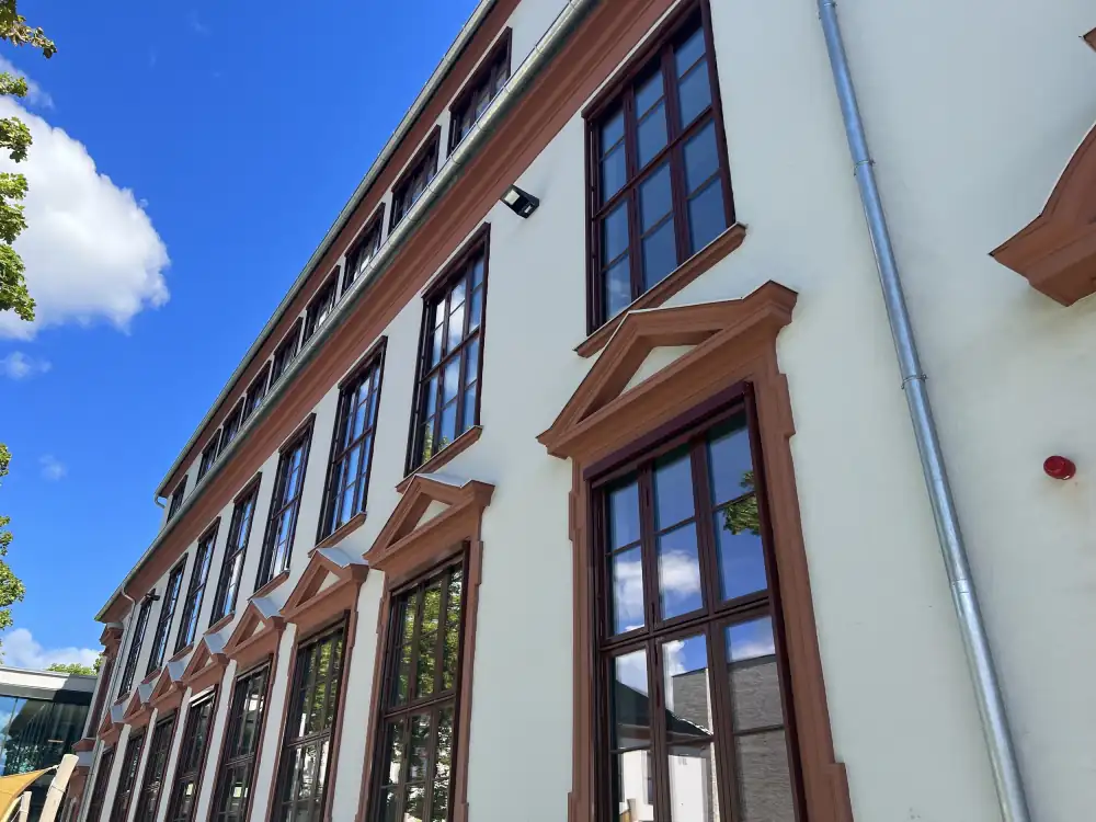 Fasaderehabilitering – Teisen Barnehage, Oslo. Bilde 3 av 11.